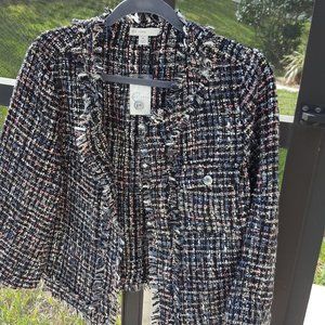 Est. 1946 Spring Awake Ideal Black Open Jacket Size XL NWT